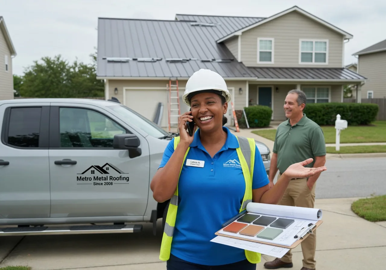 Storm Damage Metal Roof Repair in Kamrar, IA